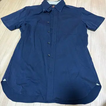 TAKEO KIKUCHI 반팔 셔츠 네이비