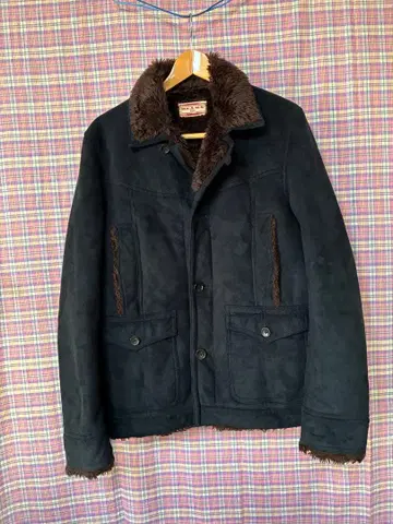 BEAMS 보아 런치 코트 자켓 페이크 스웨이드