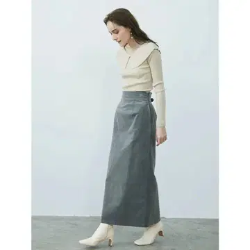 LAGUNAMOON 코듀로이 타이트 스커트