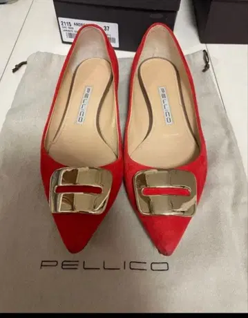PELLICO 오렌지 플랫슈즈 사이즈 36 최종 가격 인하했습니다