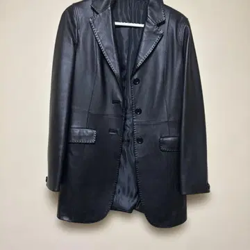 COMME CA DU MODE 블랙 가죽 자켓