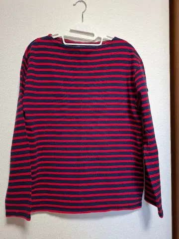 [ 세일 ] 세인트 제임스 네이비 x 빨간색 T6