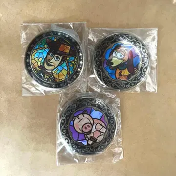 [토이 스토리] 캔뱃지 3개 우디 햄 슬링키 즉시 구매 OK