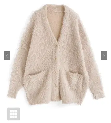 GRL 루즈 부클 니트 가디건[fs37]