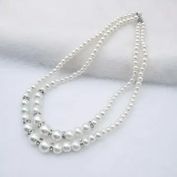 목걸이 펄 투웨이 A 럭셔리 결혼식 포멀 졸업식 입학식