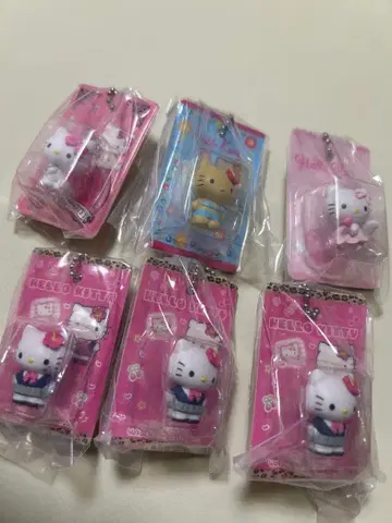 헬로키티 패키지 미니어처 컬렉션 6종