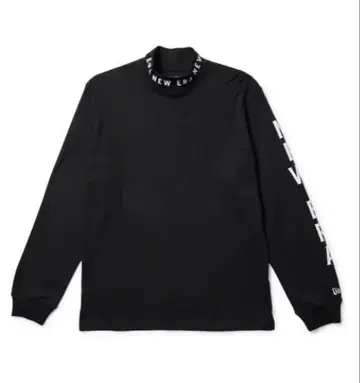 NEW ERA 블랙 긴팔 트레이닝복 골프웨어