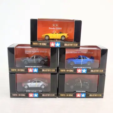 타미야 1/64 컬렉터즈 클럽 5대 세트 GT-R 등