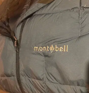 새상품 미사용 블루 네쥬 다운 파카 montbell 몽벨 L