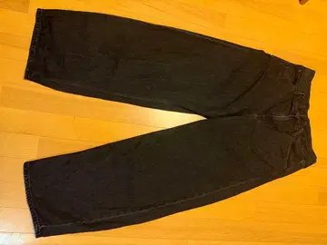 유니클로 최신 와이드 팬츠