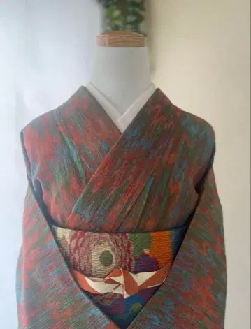 다색 코몬 기모노