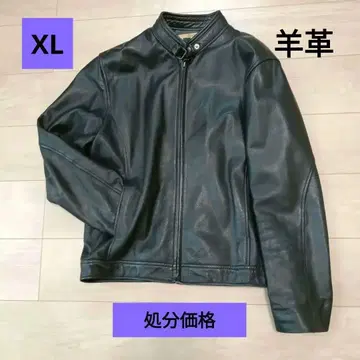 이탈리아제 양가죽 블랙 가죽 자켓