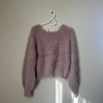연보라 프리스타일 스웨터
