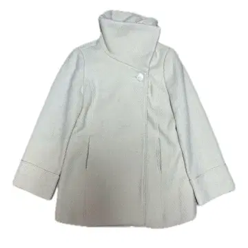 라이트 그레이 더블 브레스트 코트 페어리 그런지 코트 모리걸