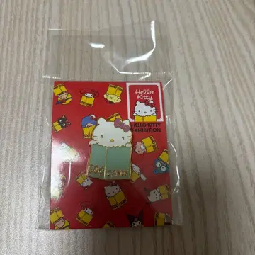 헬로키티전 교토 한정판 핀 배지 새상품