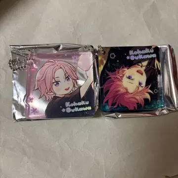 동심진장 아크릴 블록 호박