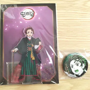 귀멸의 칼날 카마도 탄지로 아크릴 스탠드 캔뱃지 세트 묶음 판매