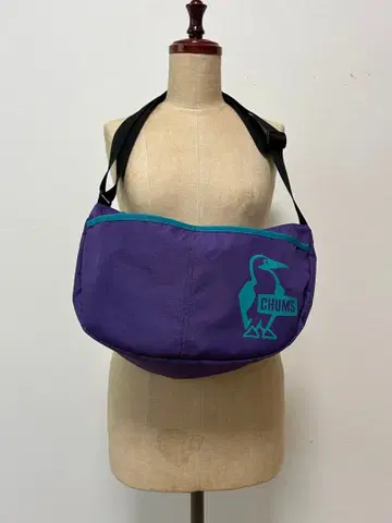 CHUMS 참스 숄더백 퍼플 로고