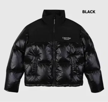 캘빈 클라인 블랙 다운 자켓