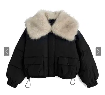 퍼 포함 다운 자켓