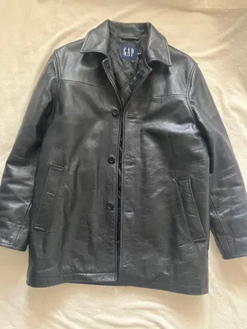 올드 갭 가죽 카코트 xs