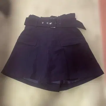 CECI McBEE 벨트 숏팬츠 블랙