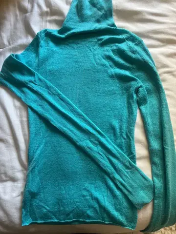 ENOF 컬러 터틀 니트