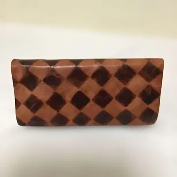 Ain 라운드 지퍼 장지갑 카멜