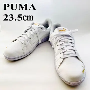 [ 새상품급 ] PUMA 화이트 스니커즈 23.5cm