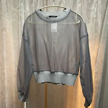 AS KNOW AS PINKY 비침 트레이닝복 아이스 그레이