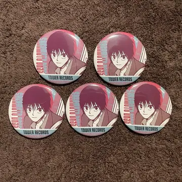 SAKAMOTO DAYS 타워 레코드 캔뱃지 / [나구모] 5개 세트