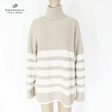 새상품 컴퍼니 이탈리아나 니트 L EKN750 프리 사이즈 스웨터