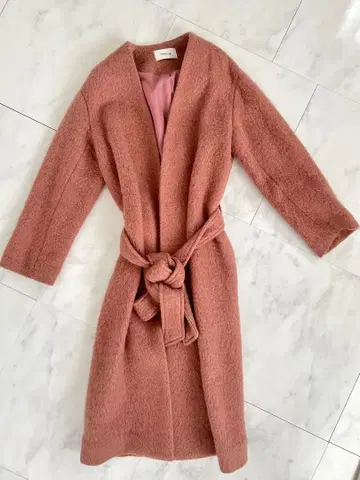 FRAY.ID 모브 핑크 코트