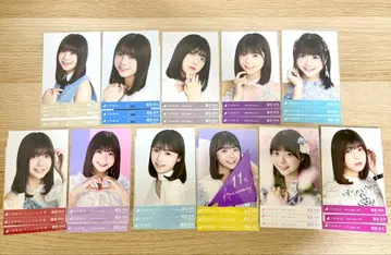 노기자카46 토미사토 리나 브로마이드 컴프 묶음 판매