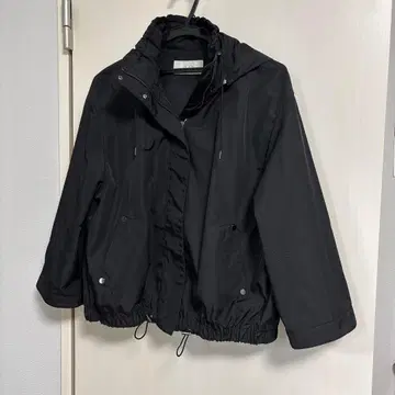 BODY Dressing 후드 부착 블루종