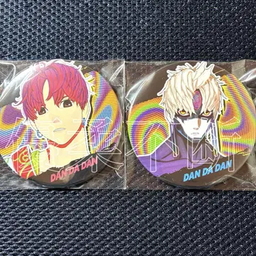 단다단 사시 지지 컬렉션 캔뱃지 점프샵 2점