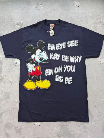 미국 90년대 T셔츠 미키