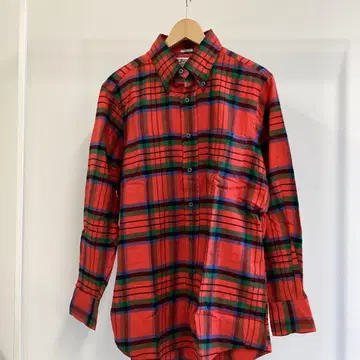 INDIVIDUALIZED SHIRTS 체크 무늬 플란넬 셔츠