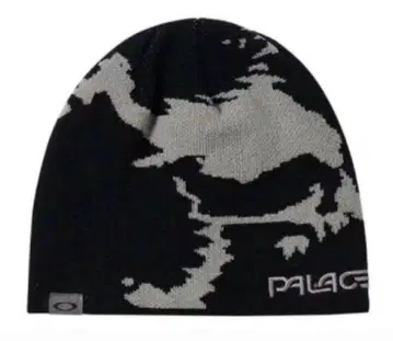 새상품 PALACE OAKLEY BEANIE 'BLACK / GREY