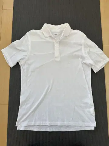 EDIFICE 화이트 피케 셔츠 S 사이즈