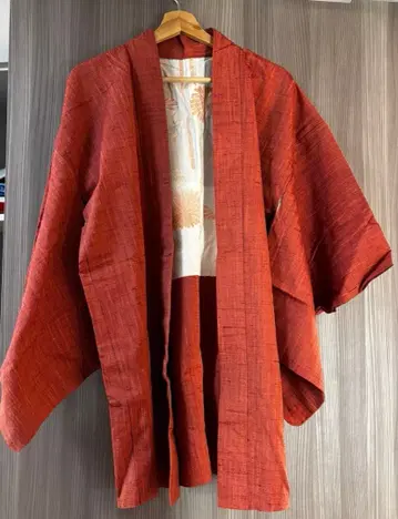 기모노 겉옷 빨간 계열