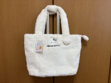 완판템 아베일 키티 퍼 토트백