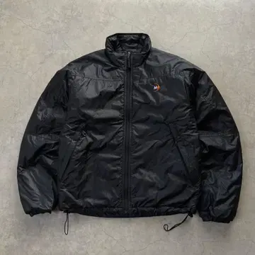 MOONSTONE 문스톤 나일론 자켓 드로 코드 블랙