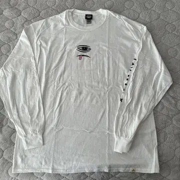 TOY MACHINE 화이트 긴팔 셔츠 XL