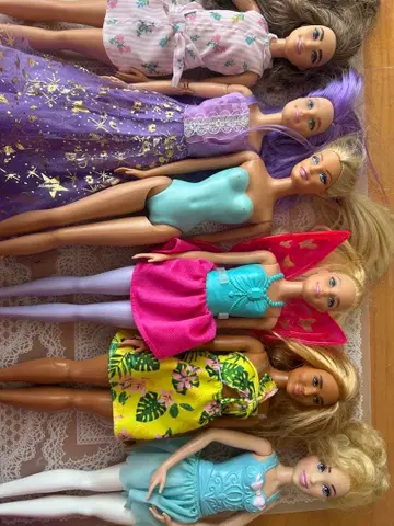 바비 인형 6체 세트