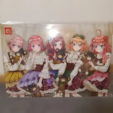 5등분의 신부 히코복권 LAST상 A3 클리어 보드