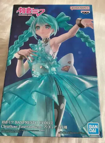 하츠네 미쿠 BPEV ClearLuxe EmeraldGem 피규어