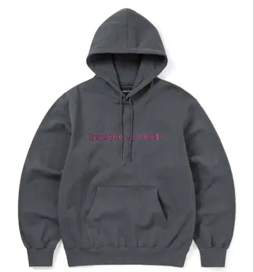 thisisneverthat 그레이 후드 부착 후드티