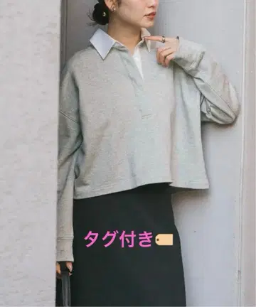 노블 쭈리 피케 셔츠 풀오버