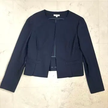 [ 토카 ] 노카라 자켓 워셔블 수험 포멀 753 다크 네이비 XL